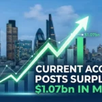 Current account posts surplus of $1.07bn in March