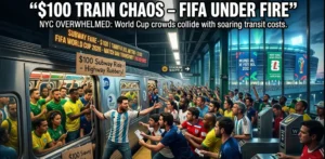 Fifa blamed for $100 World Cup 2026 trains from New York
